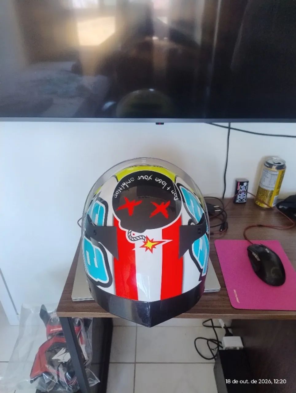 Capacete KYT TT course  - Foto 4