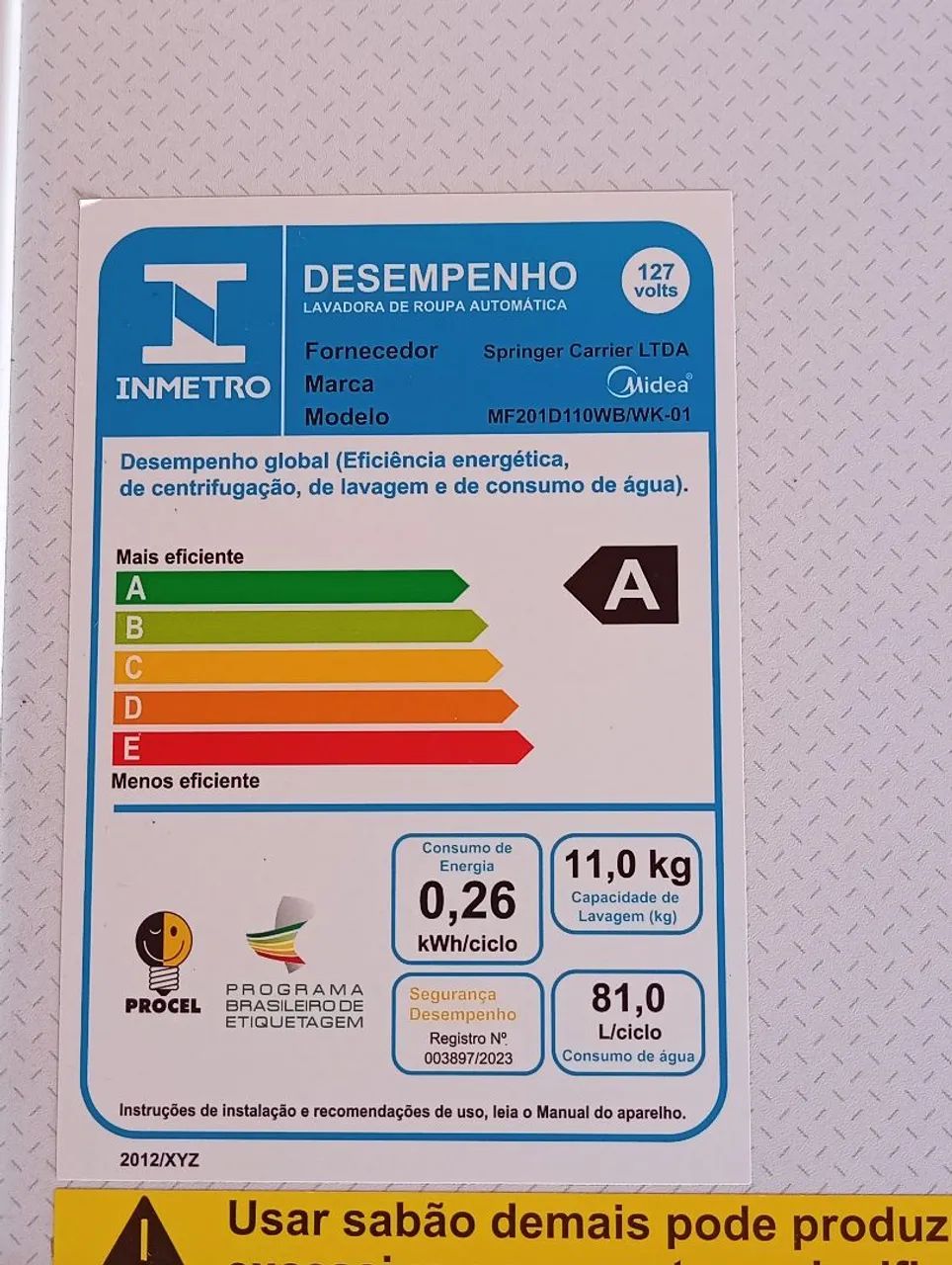 (Nova) Lava e Seca Midea - Foto 3
