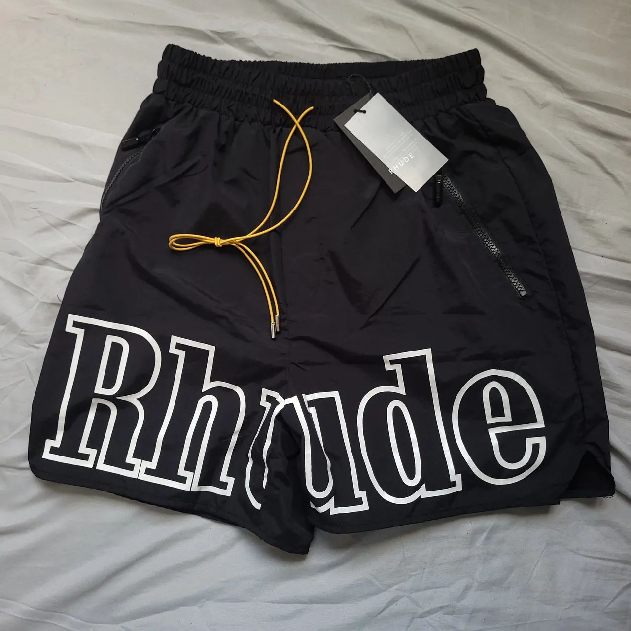 Short rhude preto tamanho M