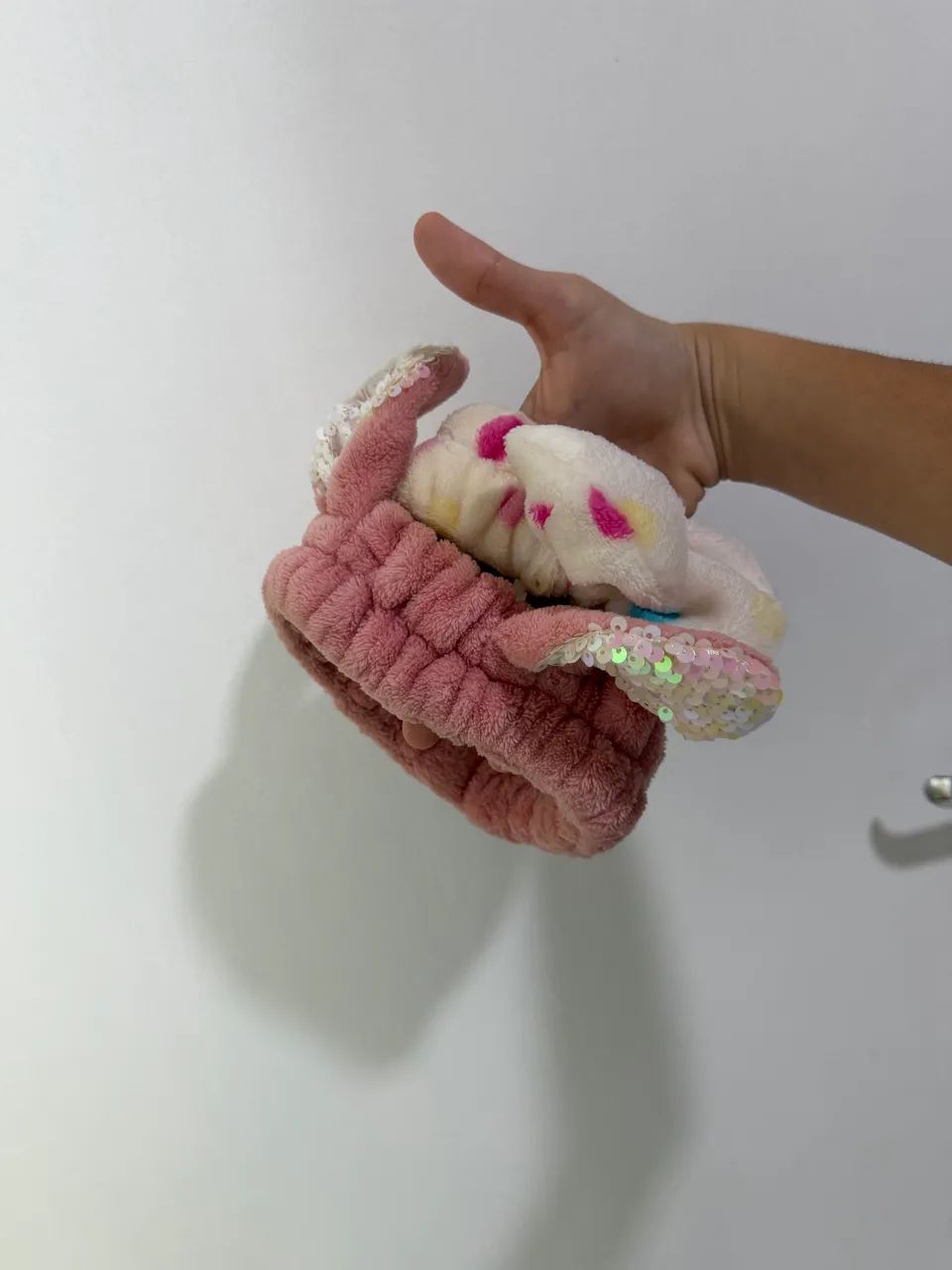 Faixa de cabelo pra fazer maquiagem 