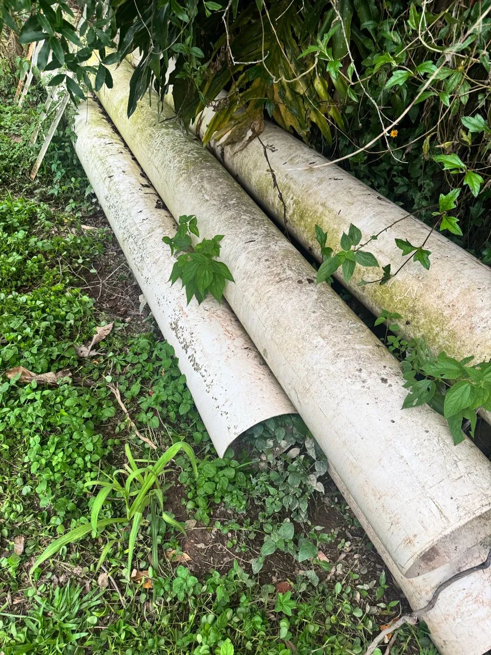 Cano pvc 300 mm ( 12 polegadas) nunca usado . 