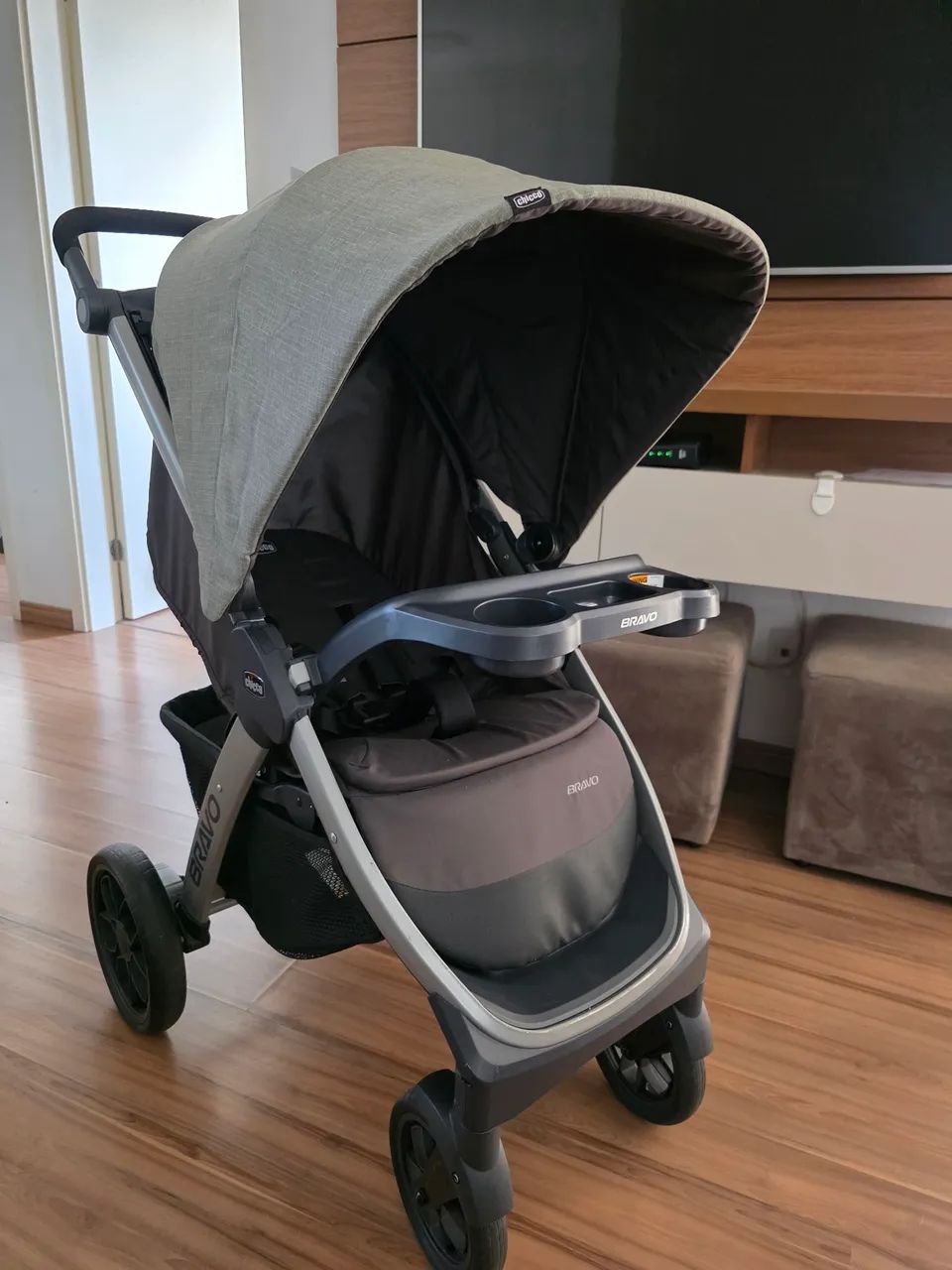 Carrinho de Bebê IMPORTADO - CHICCO BRAVO - Foto 2