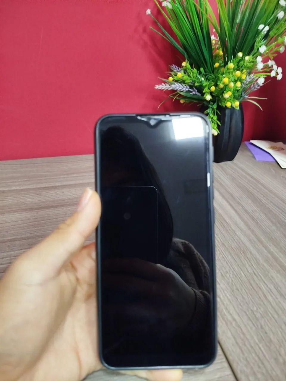 Motorola one fusion 128GB cor azul usado e funcionando normalmente 