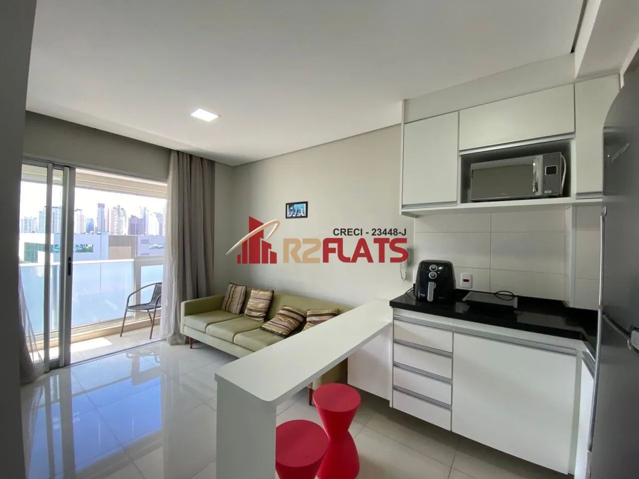 Flat com ótimo preço no bairro Brooklin. Confira! - Foto 3