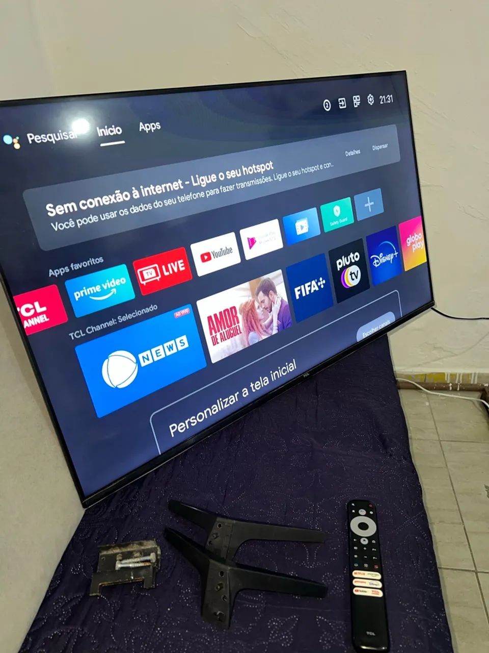 Tv tcl 43 polegadas , com 8 meses de uso . - Foto 5