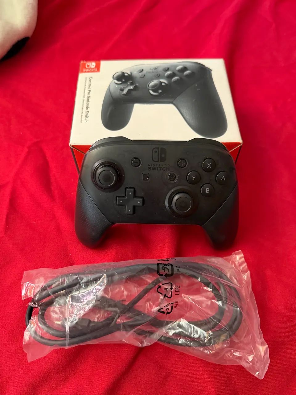 Pro Controle Controle pro Nintendo Switch - Peças e Acessórios de Vídeo Game - Souza ...