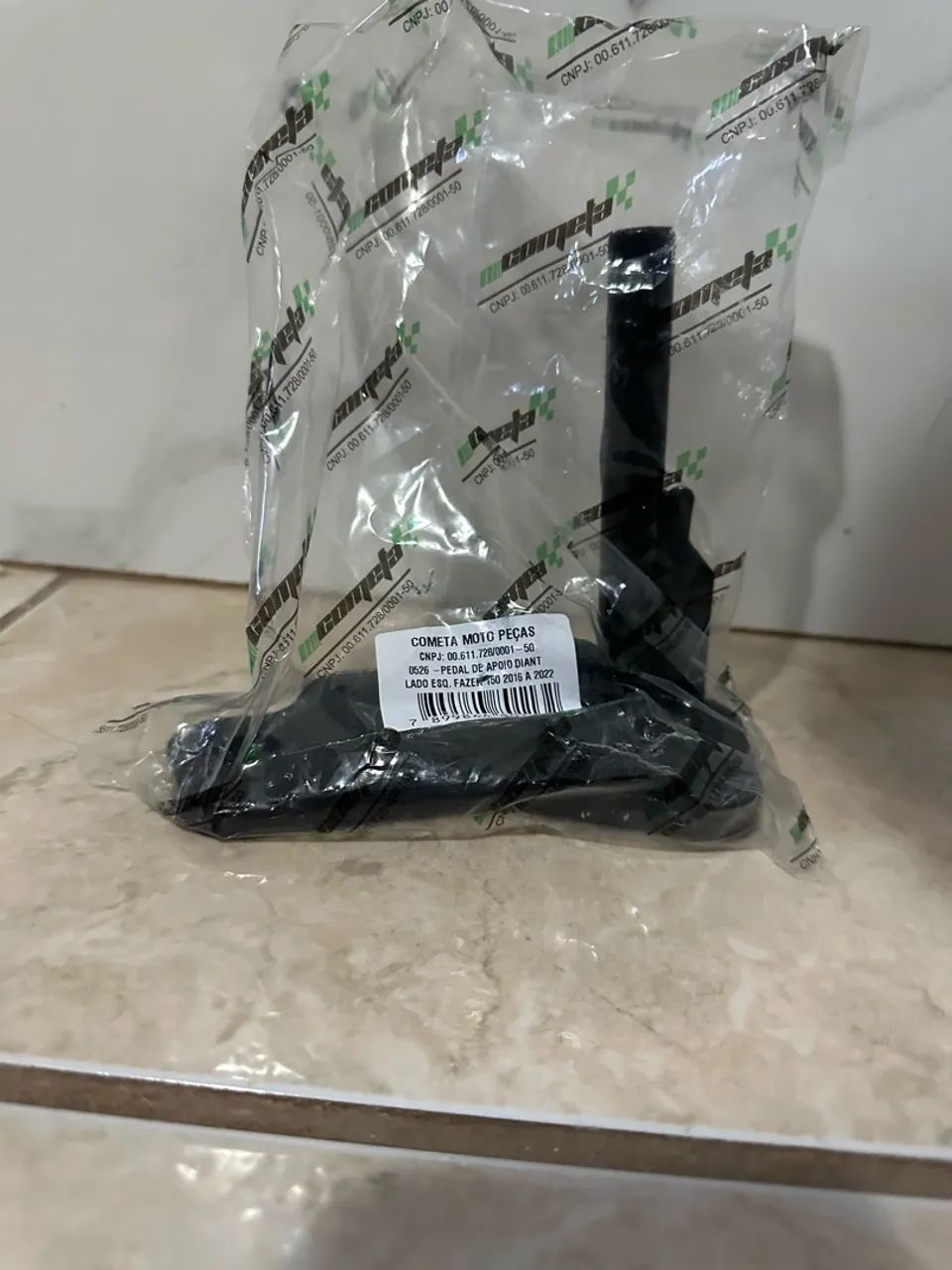 Estribo Pedal Apoio Esquerdo Yamaha Fazer 150 16- 22 Cometa - Foto 4