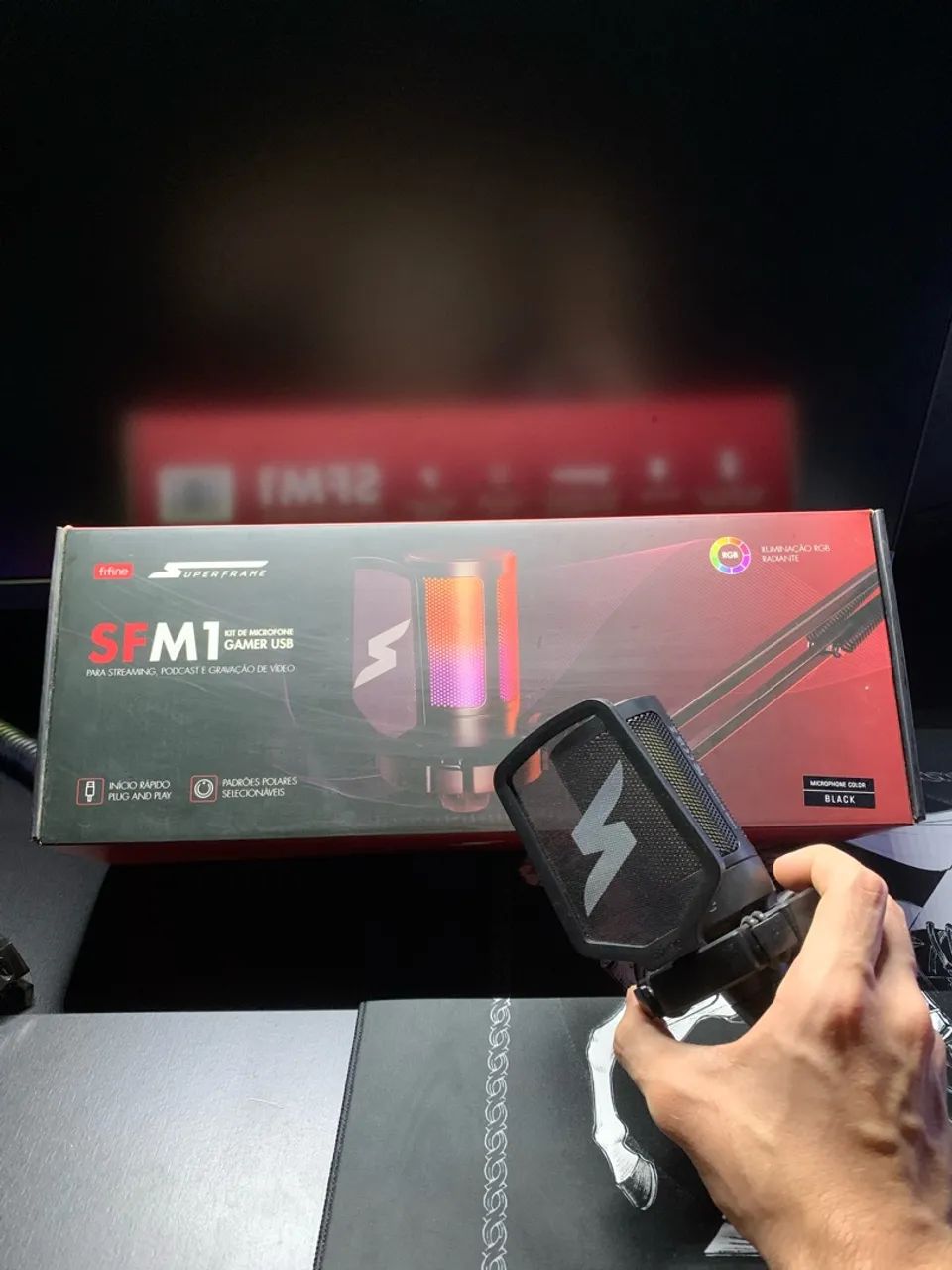 Microfone Fifine x Superframe SFM1 RGB - Foto 3