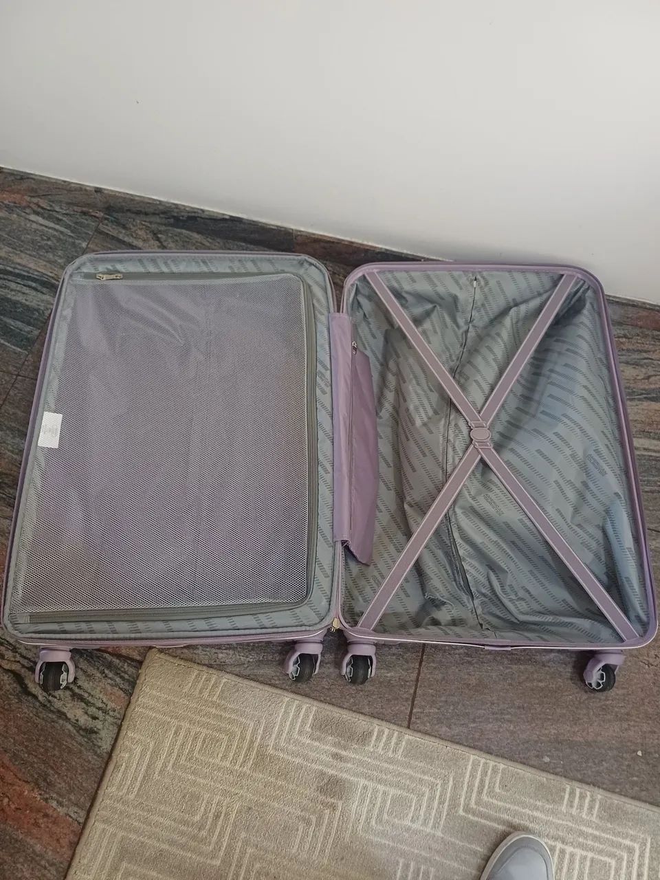 Mala tourister fastforward lilas 78x50x30cnt - Foto 3