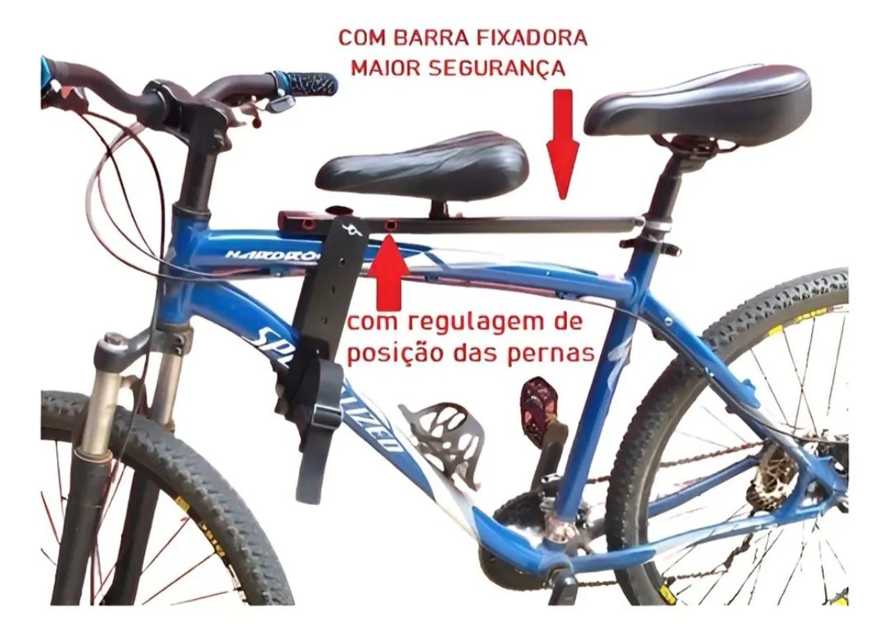 Assento infantil para bicicleta  - Foto 3