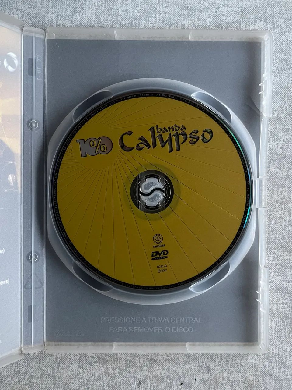 DVD Banda Calypso - 100% (original da época) - Foto 2