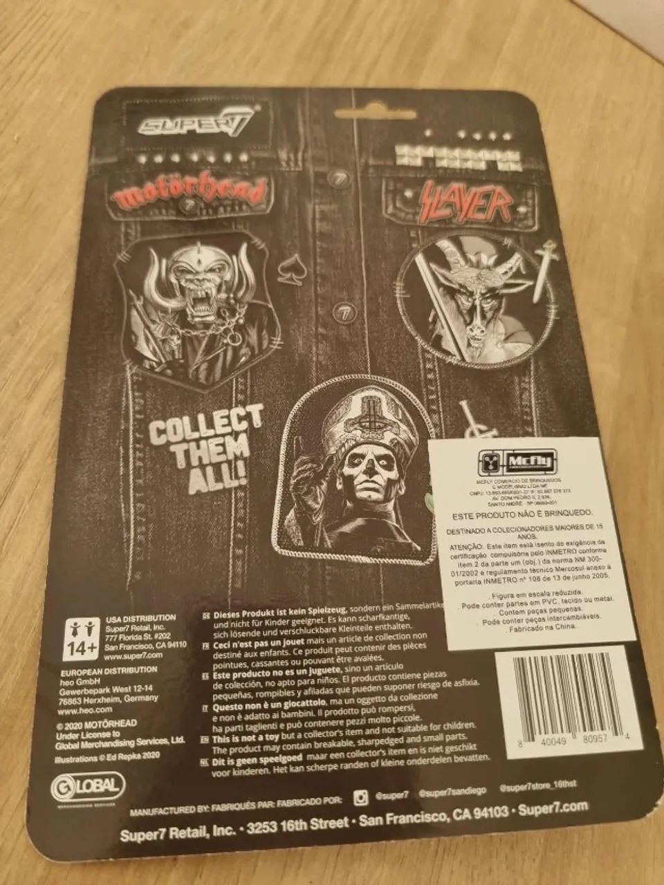 Boneco Lemmy Motorhead - Super 7 - Foto 3