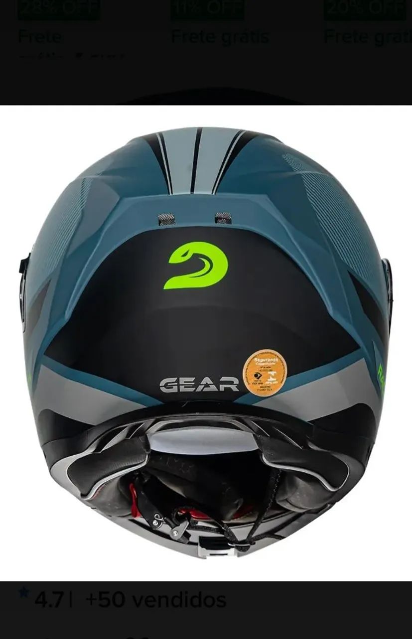 Capacete race tech 