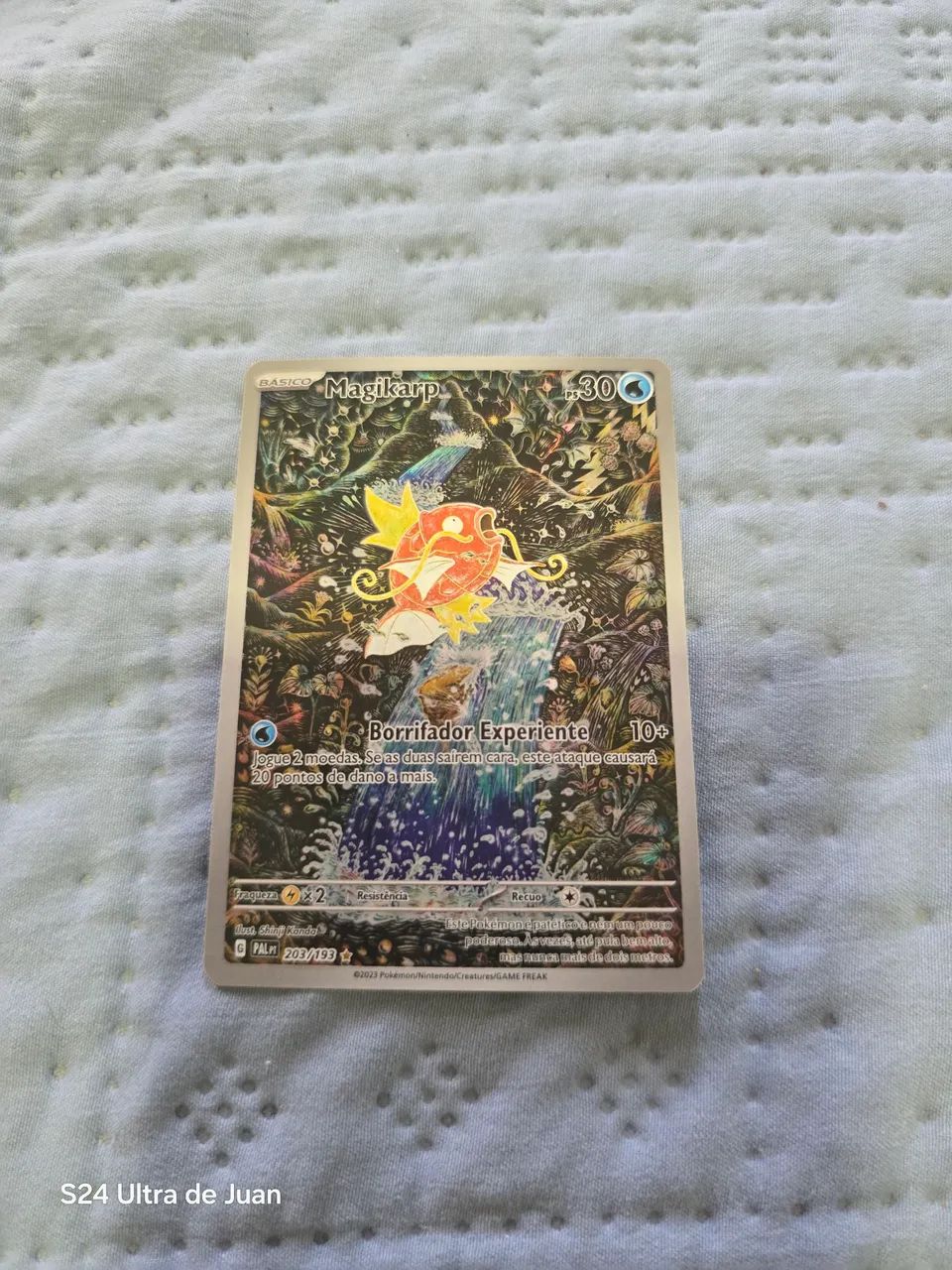 Magikarp (203/193) Pokemon Tcg perfeito