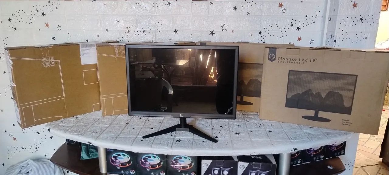 Monitor LED, 19 polegadas com HDMI e VGA  - Foto 4