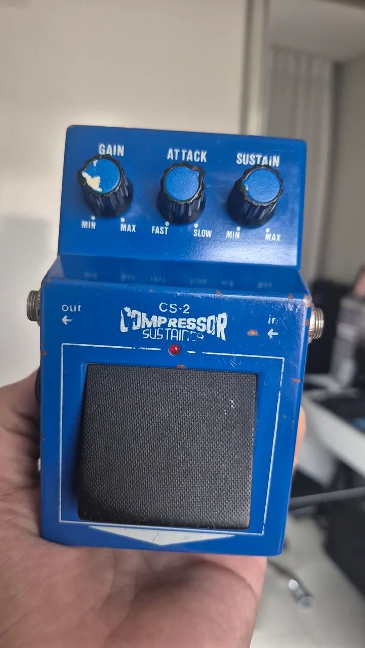 Marca Chorus CS-2 Compressor Sustainer Anos 90