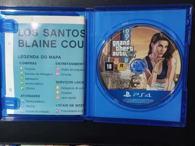GTA V - PS4 - Com Mapa e Manual - Foto 2