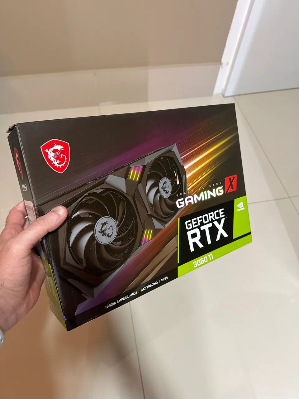 RTX 3060 ti MSI Gaming X GPU - Foto 3