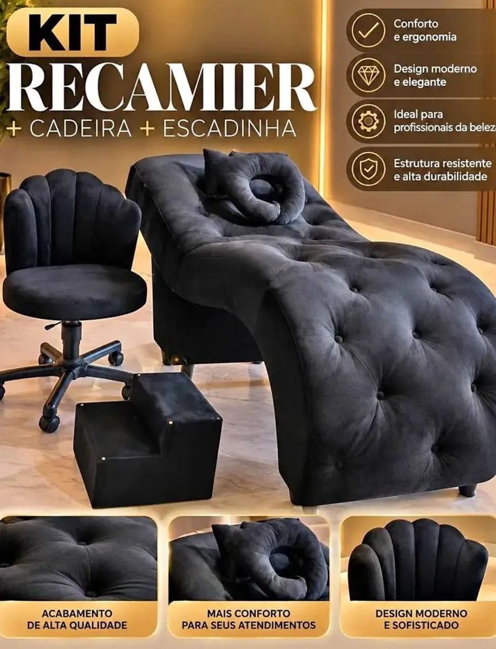 Kit recamier sofisticado 