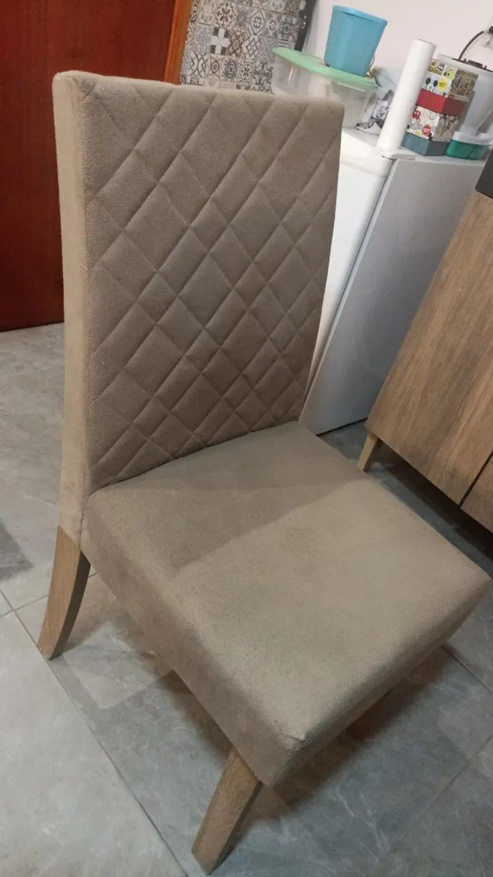 Mesa retangular com 6 cadeiras - Foto 4