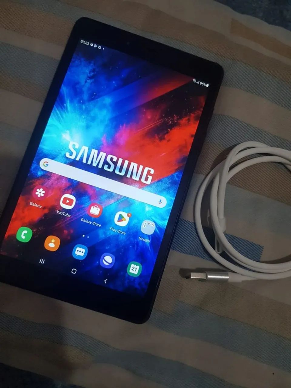 Tablet Samsung + caixa 32 gigas  - Foto 2
