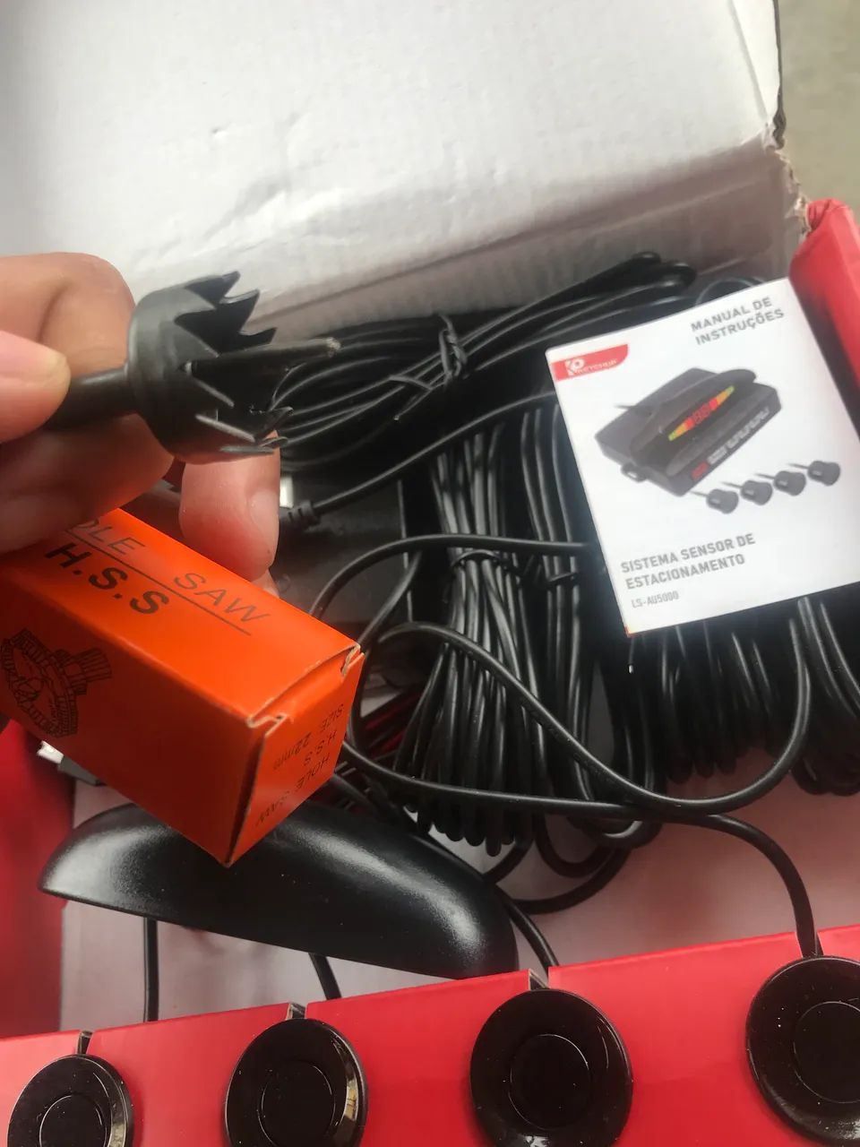 Sensor de ré com Broca para Perfurar  - Foto 5