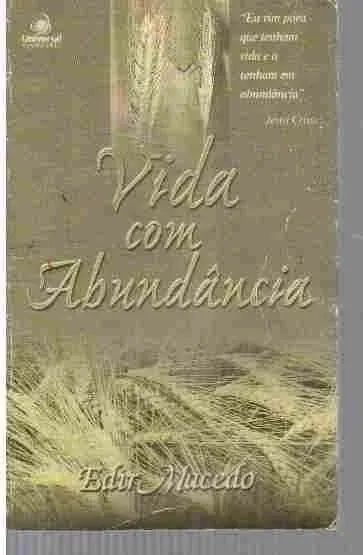 Livro Vida Com Abundância