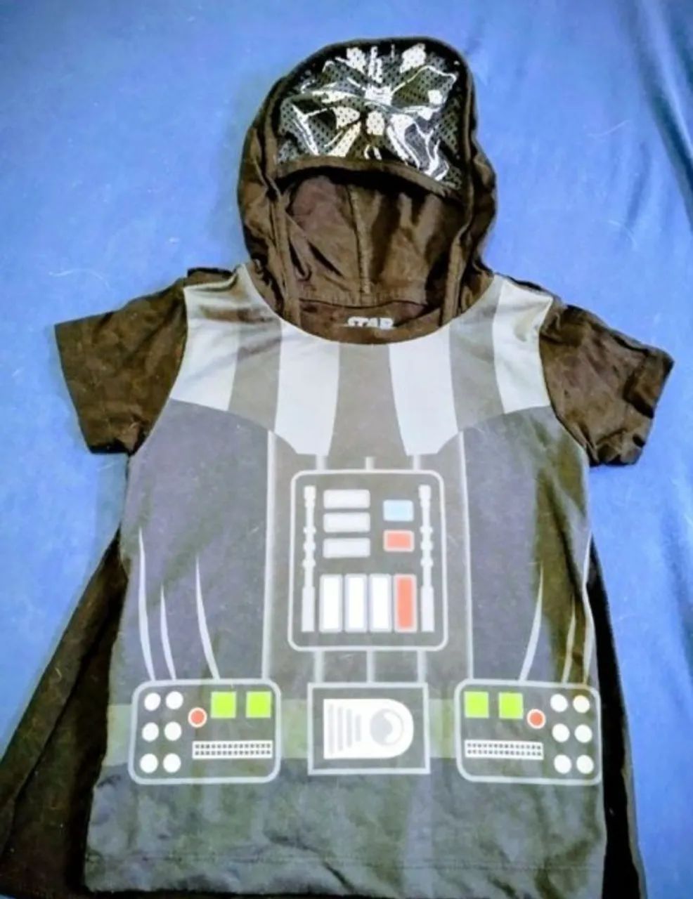 Camisa infantil original darth Vader Star Wars 