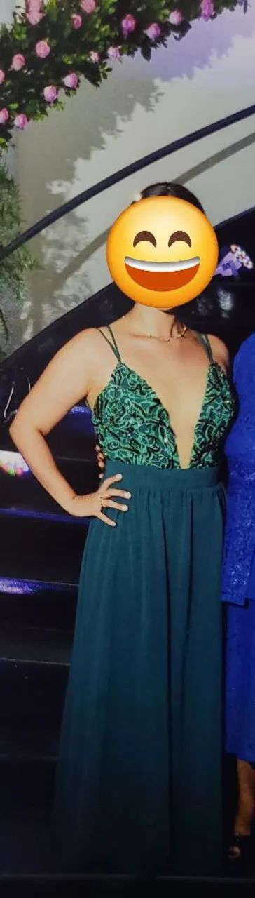 Vestido verde para festas e formaturas  - Foto 2