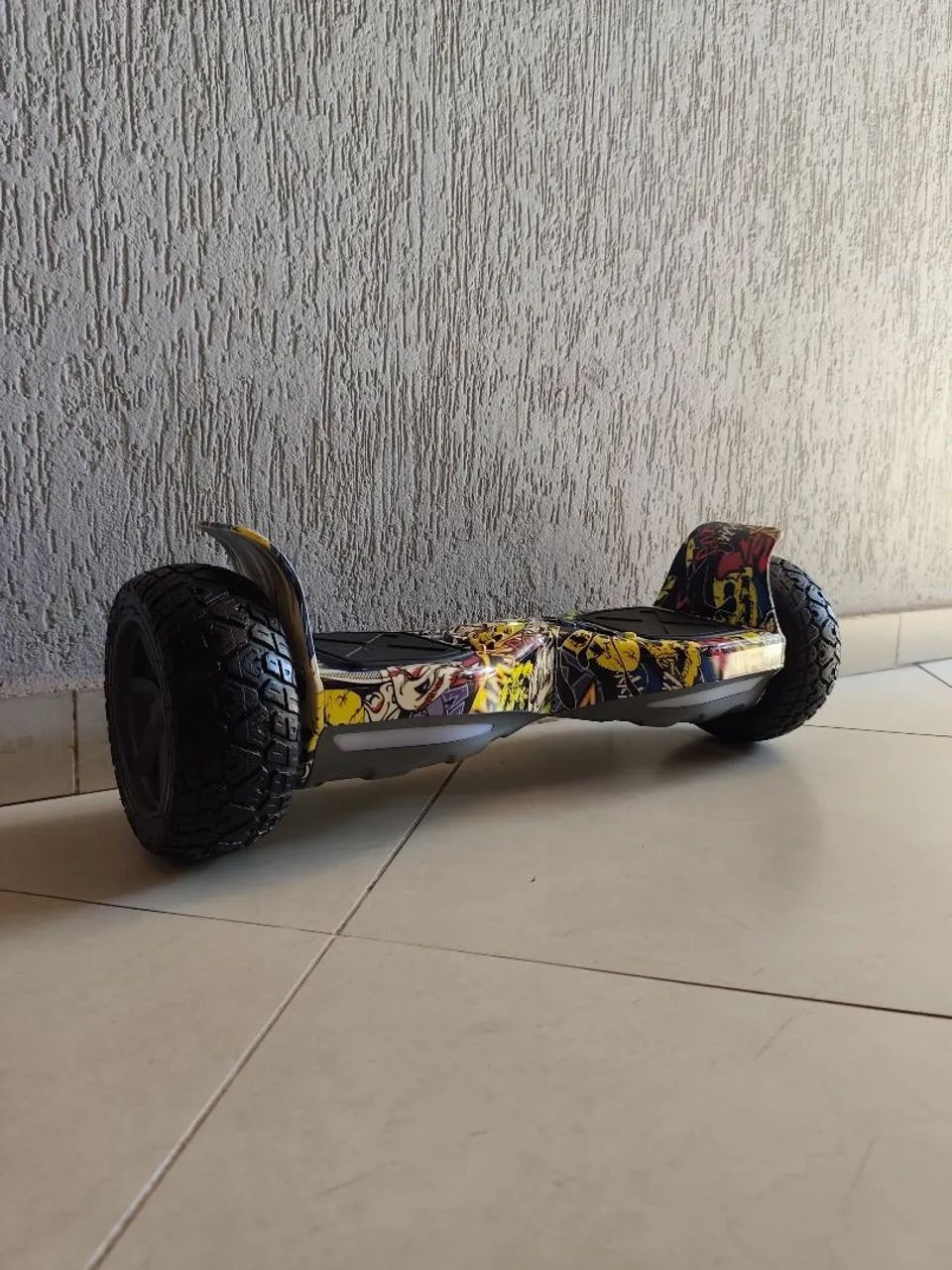 Hoverboard Off-Road 8,5" Bluetooth LED - Excelente Estado 