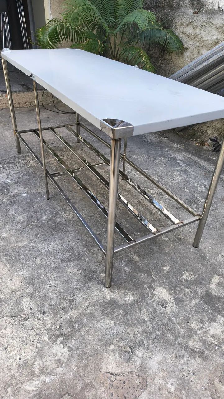 Mesa toda inox 