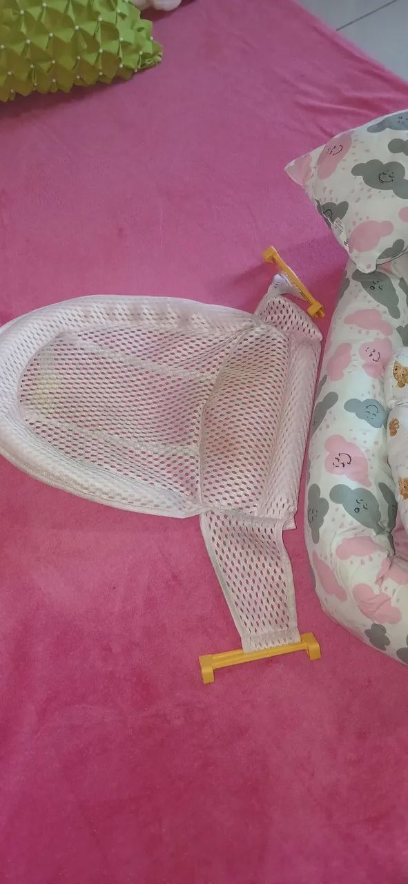 Ninho bebê com rede banho  - Foto 3