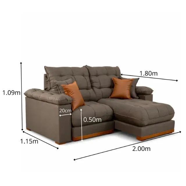 sala sofa retratil  - Foto 4