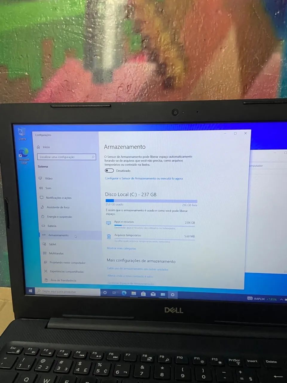 Notebook Dell i5 de 8° - Foto 2