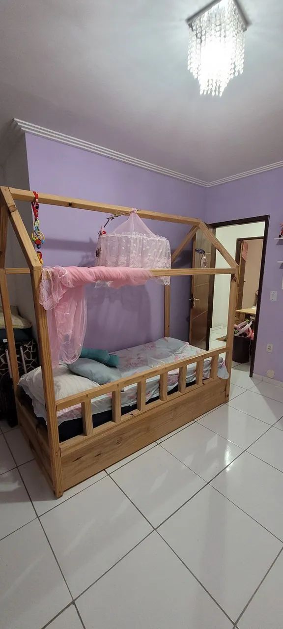 CAMA CASINHA MONTESSORI