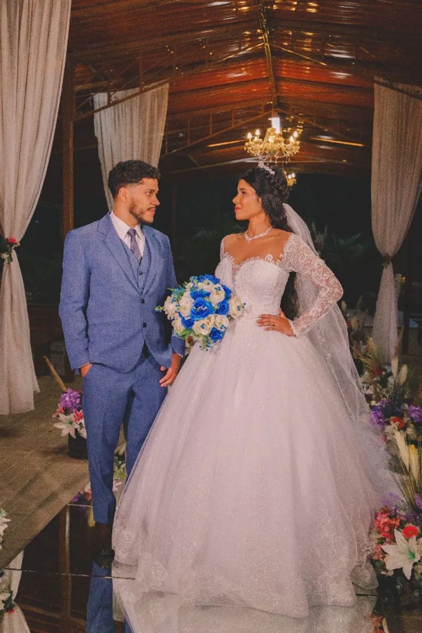 Vestido de Noiva - 2 em 1