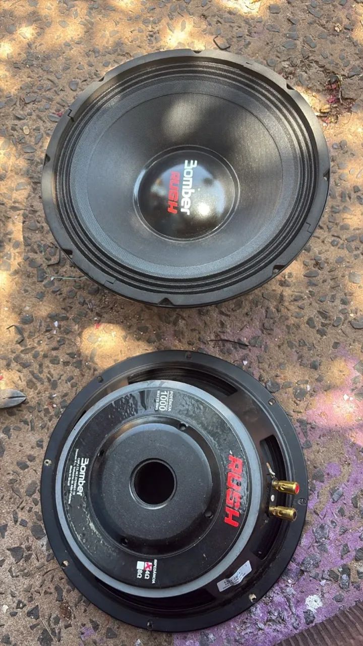 Auto Falante 12" Bomber Rush  - Foto 2