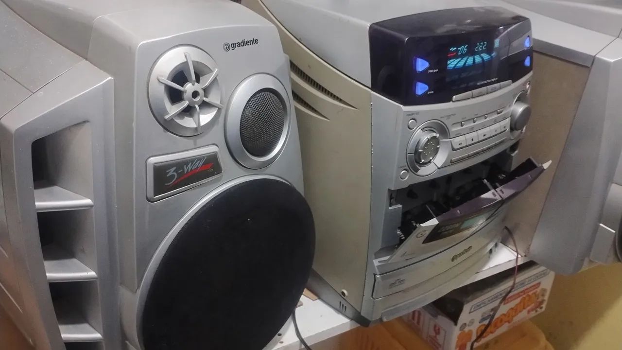 Vendo som gradiente antigo ano 2000  - Foto 2