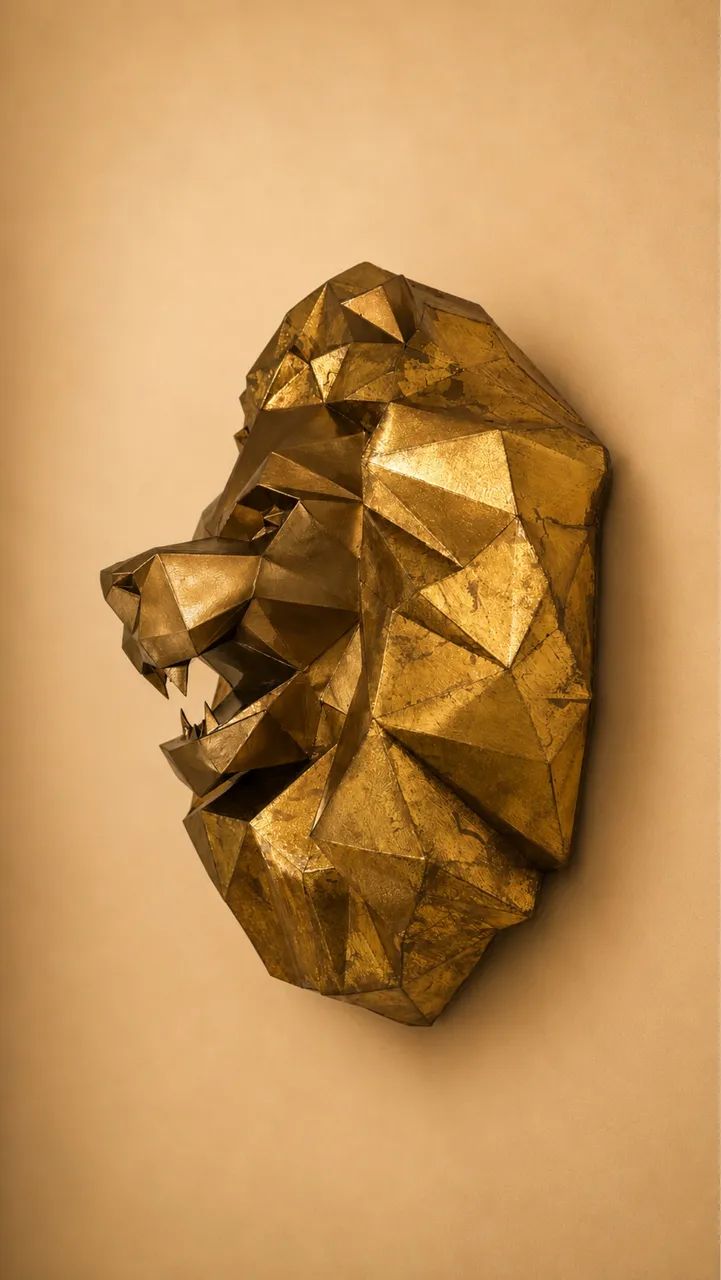 Escultura Leão 