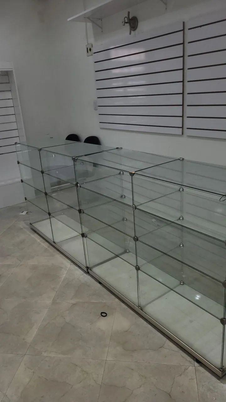 Balcao de vidro para Loja
