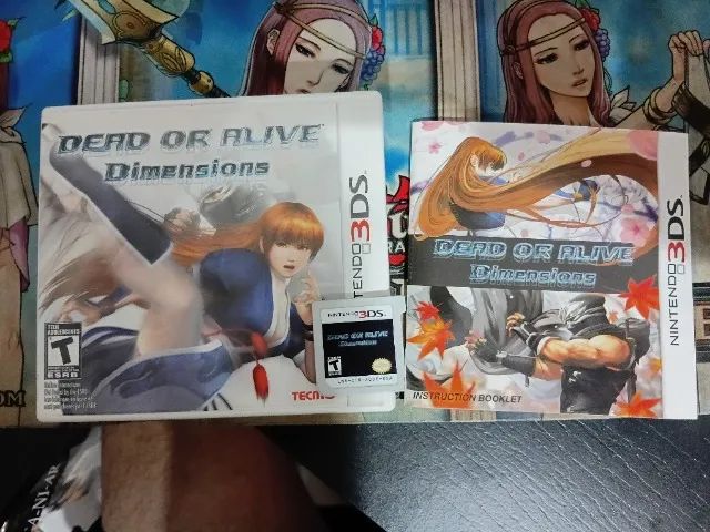 DEAD OR ALIVE DIMENSIONS ORIGINAL - NINTENDO 3DS - Jogos de Vídeo