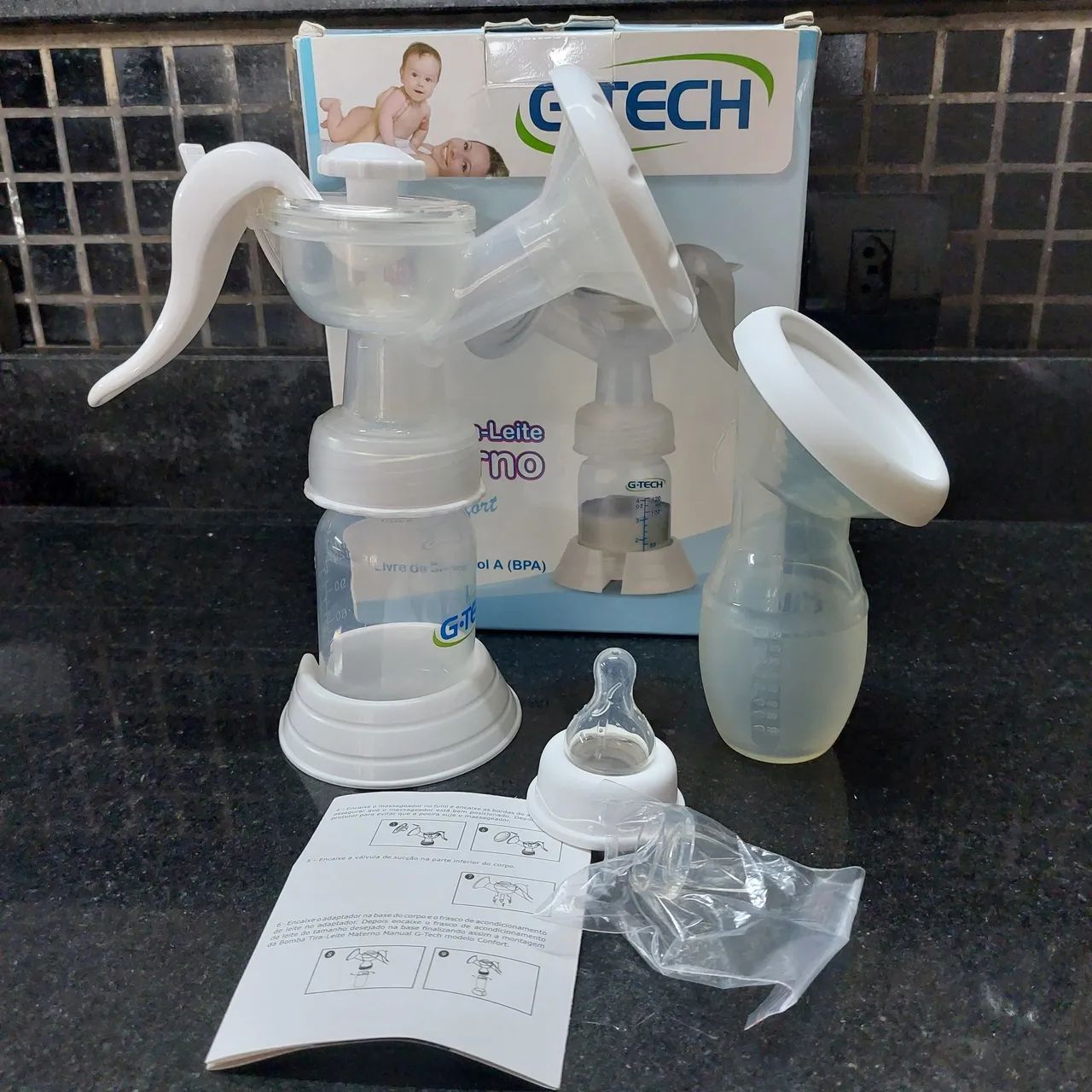 Bomba tira leite Materno G-tech + Coletor Lillo