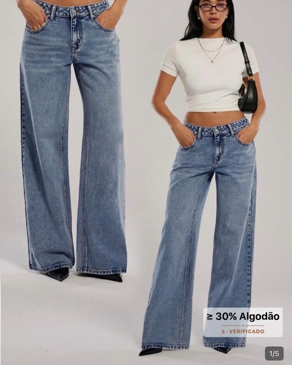 CALÇA JEANS FOREVER 21 SHEIN