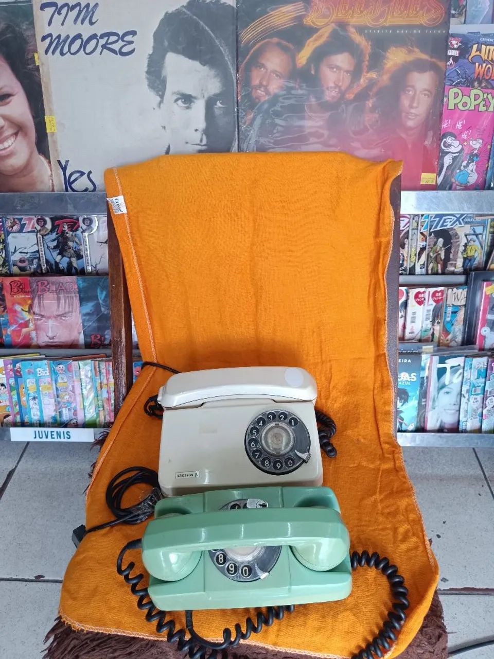 Telefone retrô classic cool vintage(raro)