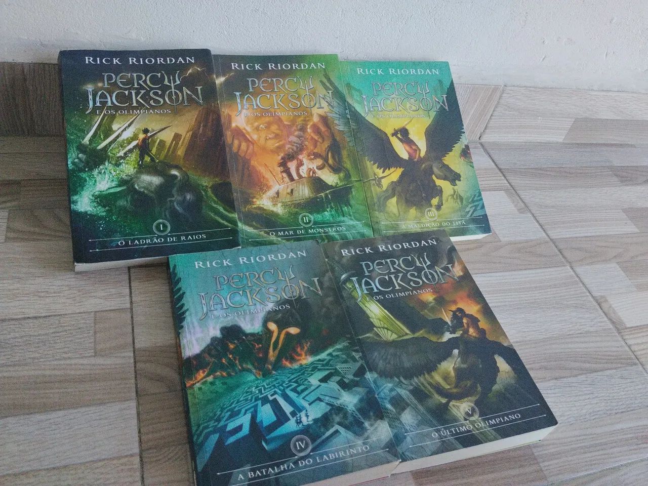 Percy Jackson e os Olimpianos - Coleção Completa