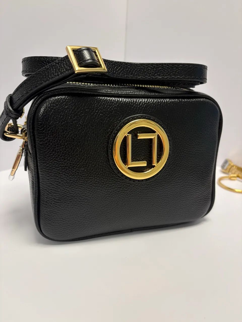Bolsa NOVA Luz da Lua transversal couro