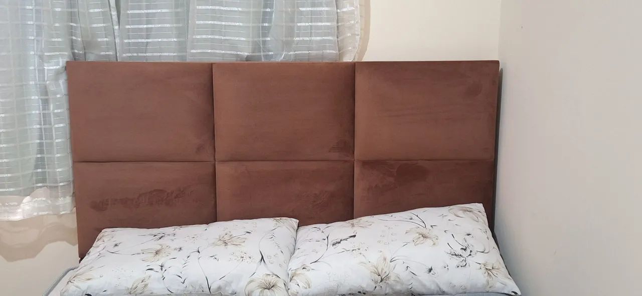 cabeceira cama com pés