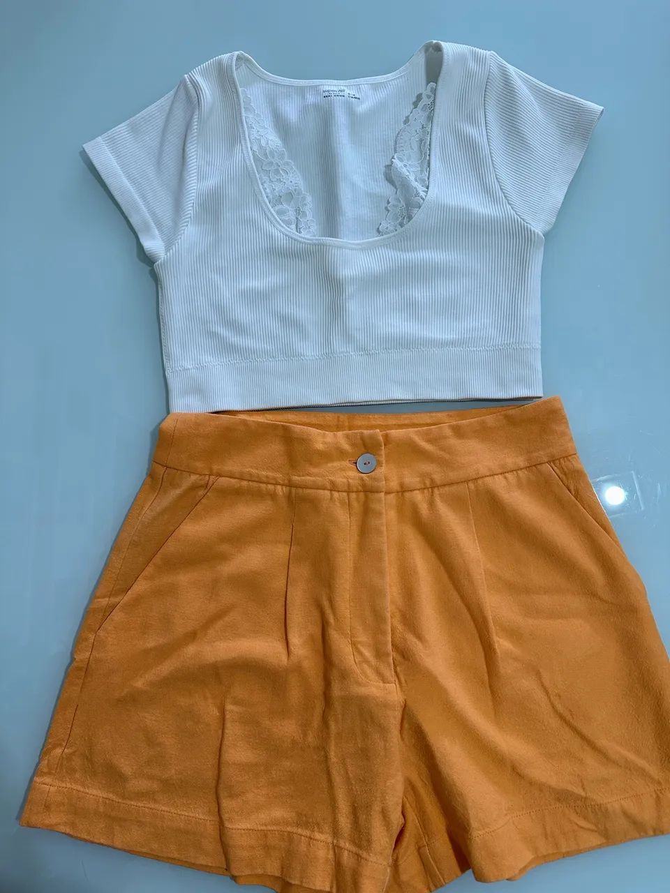Conjunto blusa e short lindo 