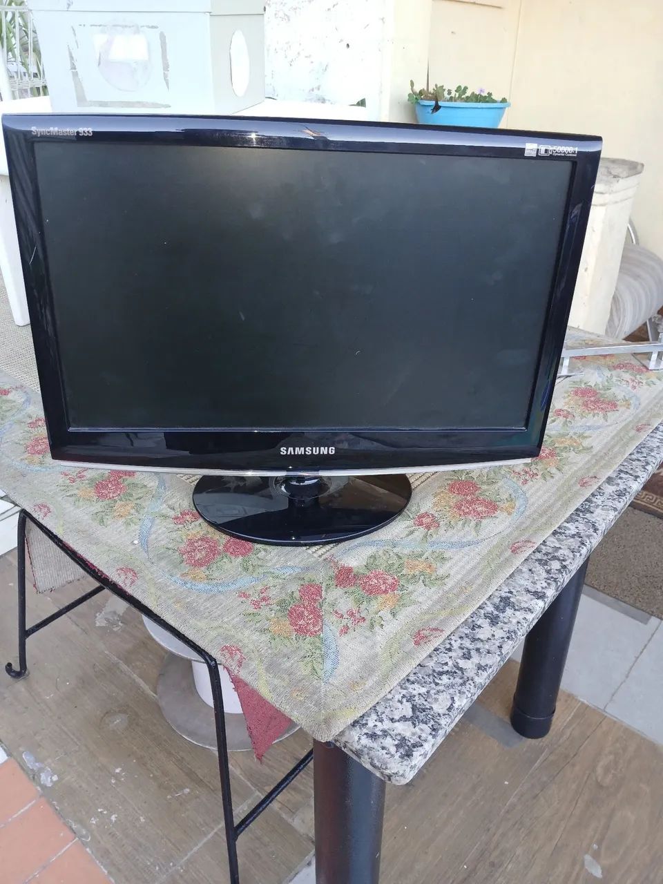 Monitor de computador. 