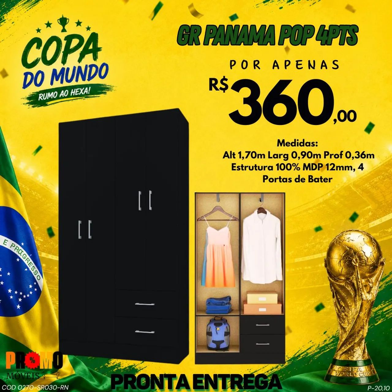 Roupeiro solteiro - Foto 2